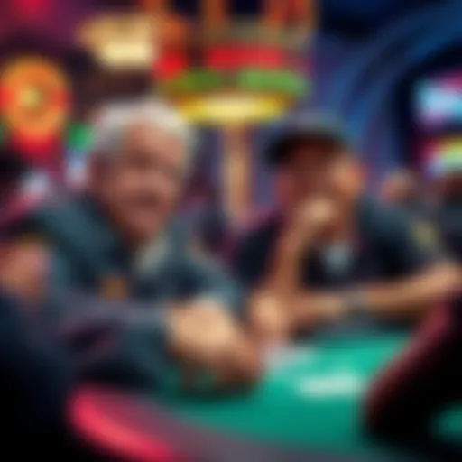 Doyle Brunson and Scotty Nguyen at the 1999 Tournament of Champions Final Table, showcasing poker strategies