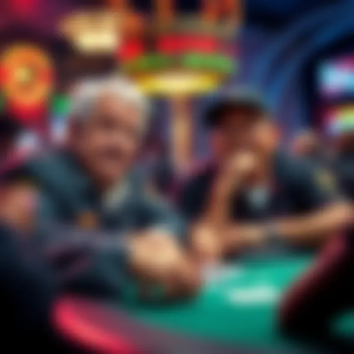 Doyle Brunson and Scotty Nguyen at the 1999 Tournament of Champions Final Table, showcasing poker strategies