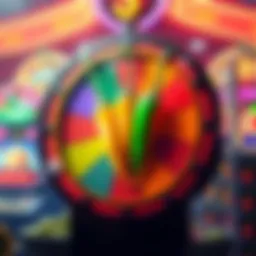 A colorful wheel featuring three hot chilies, surrounded by gaming rewards and player engagement elements.