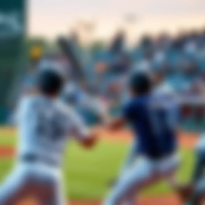 LA baseball players competing against Rockies in an intense MLB game