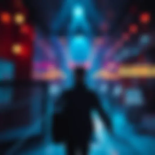 A person confidently entering a venue without any obstacles, showcasing strategies for entry without wagger.