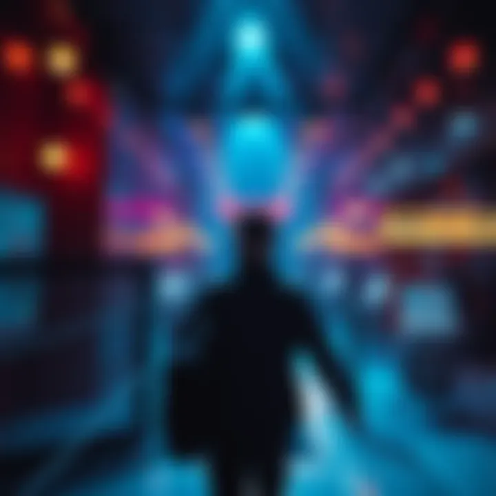 A person confidently entering a venue without any obstacles, showcasing strategies for entry without wagger.