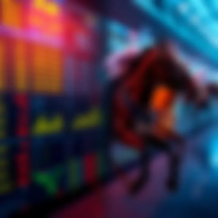 AI Horse Racing Picks A digital display showing horse racing statistics with an AI model analyzing data, highlighting profitable betting picks.