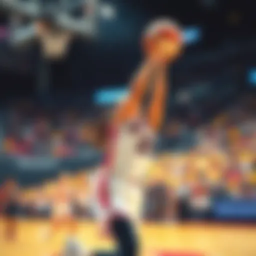 Alyssa Thomas scoring during the final moments of the game, celebrating a crucial basket
