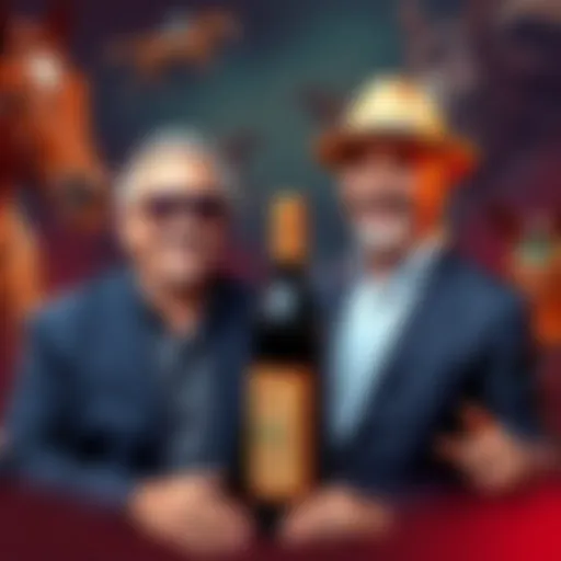 Antonucci and Baffert at HISA Advisory Board Antonucci and Baffert smiling together for their new roles on the HISA Advisory Board, surrounded by horse racing imagery