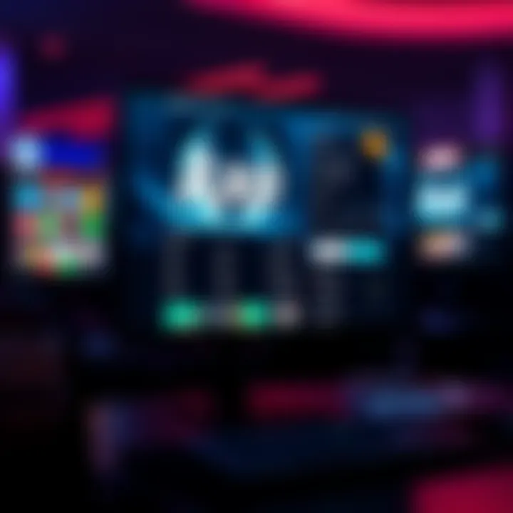 An overview of Axe Casino showing a computer screen displaying the site, with bank transfer options highlighted.