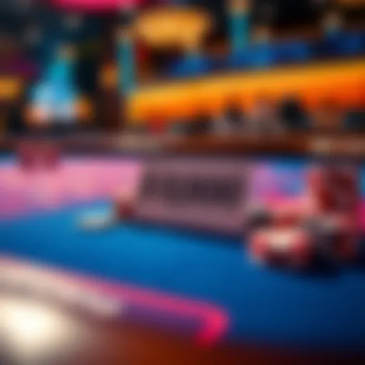 A $10,000 baccarat bet placed on the table with casino chips and cards.