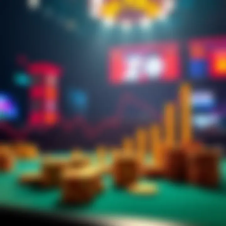 A graphical representation of bankroll fluctuations showing both high wins and low losses in poker strategy over two months.