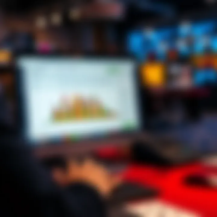 A computer screen showing a bankroll tracking application designed for online poker, with graphs and statistics displayed.