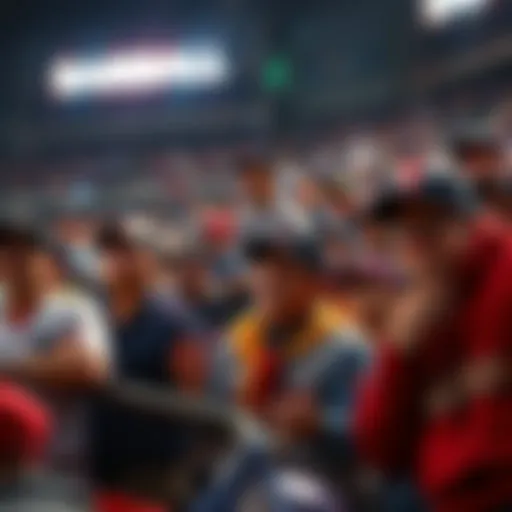 Fans reacting to a surprising 17-run baseball game between NY and Sox with mixed emotions