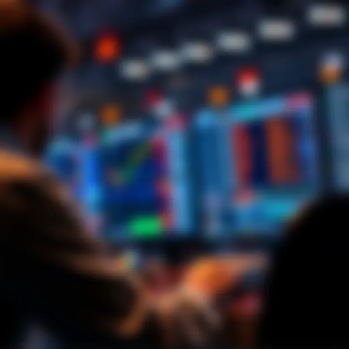 A person analyzing basketball statistics and betting odds on a computer screen