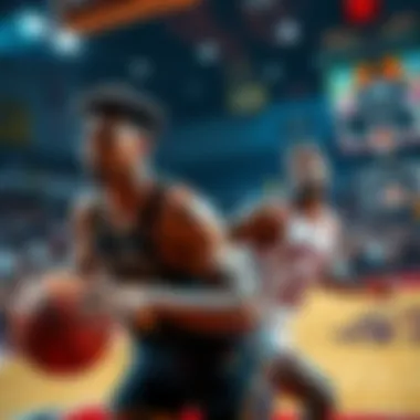 Ace Bailey and Reed Sheppard on the court showcasing their skills during a game