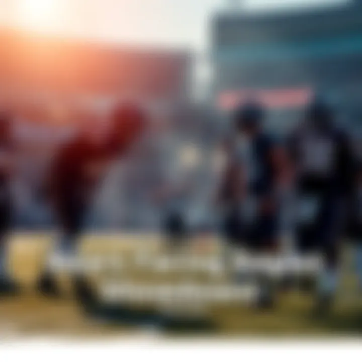 Players from the Bears and Eagles warming up on the field before the game