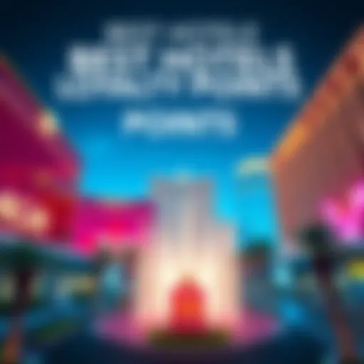 Comparison of MGM Grand, Park MGM, and Mandalay Bay hotels with loyalty points options
