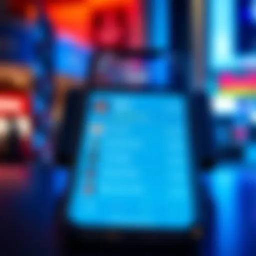 A smartphone displaying the top-rated app in Canada with user reviews and ratings