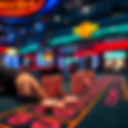 A player using $100 chips on numbers 4, 5, 6, 8, 9, and 10, with a $1,000 chip on the Don’t Pass line at Hard Rock Casino in Tampa.