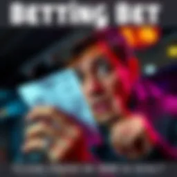 A person looks puzzled while examining a betting slip with numbers and options, symbolizing the difference between one bet and multiple bets.