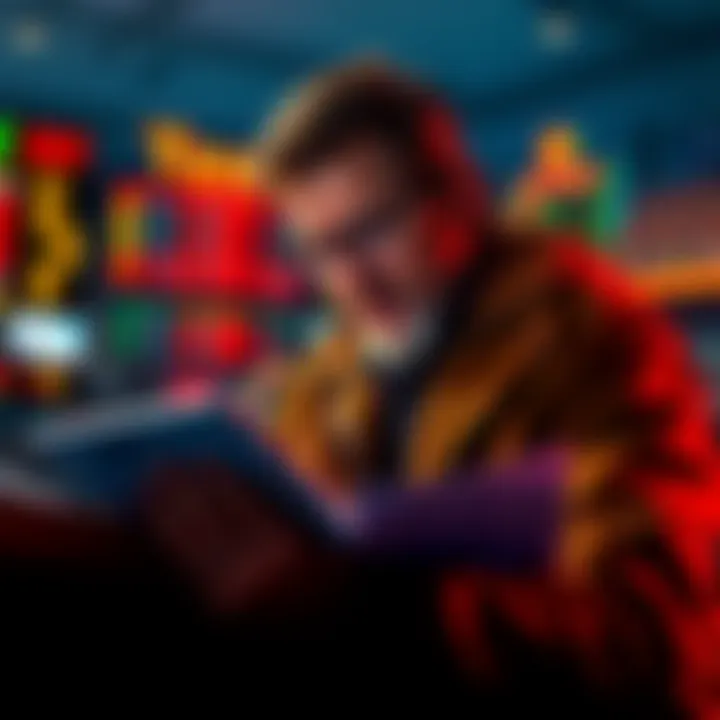 Betting and Taxes New Hampshire resident looking at betting options in Massachusetts with a calculator and tax forms