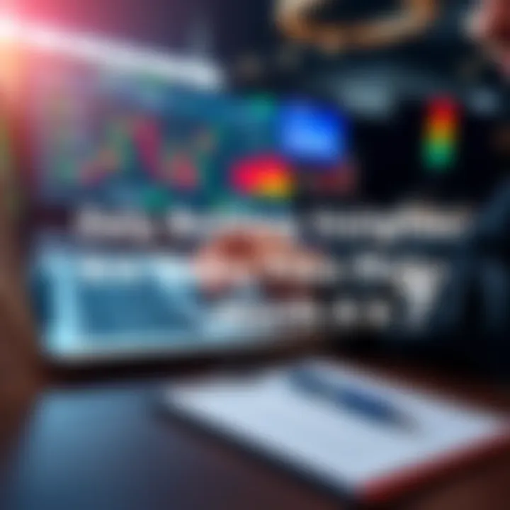 A person reviewing betting odds on a laptop with a notepad and pen beside them, focusing on making informed picks for the day.