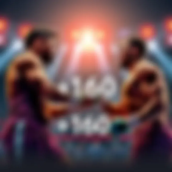 A graphic showing the betting odds for Roman underdog at +160 against Marco Tulio, with highlights of the betting excitement.