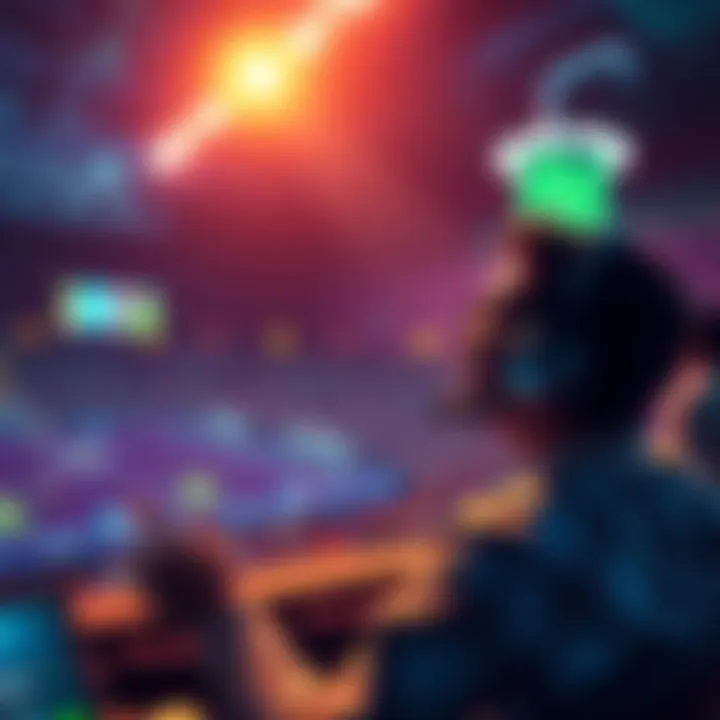 A person placing a $15 bet on a sports game, showing excitement and anticipation as they watch the outcome unfold.