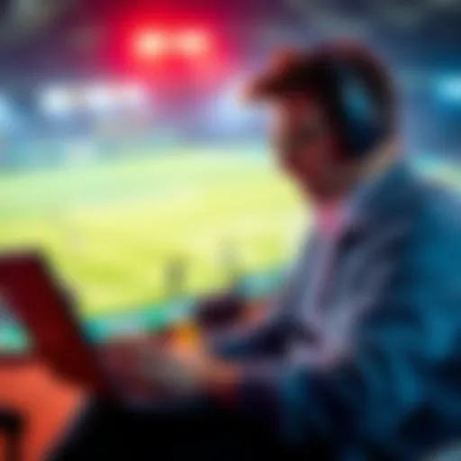 A bettor reviewing betting guidelines on a laptop, highlighting confusion over scoring rules and penalties.