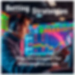 A person analyzing betting statistics and charts to find winning picks