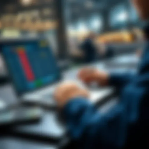 Betting Strategies for 2025 A person analyzing betting odds on a laptop with notes and a calculator beside them