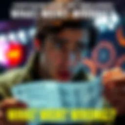 A curious person examining a betting slip with a puzzled expression, seeking answers about a recent wager that did not succeed.