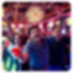 Excited players celebrating a huge win on Sugar Rush at a gaming venue, with colorful lights and joyful expressions.