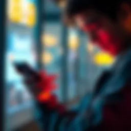 User transferring funds with Bitgit wallet A person struggling to transfer funds on a smartphone using a Bitgit wallet app