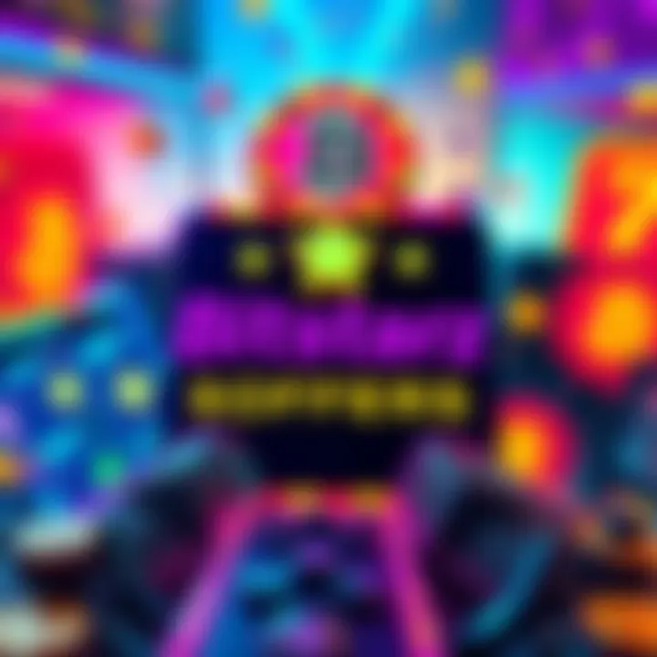 A collection of vibrant bonus codes for Bitstarz, showcasing exciting gaming offers in a colorful display.