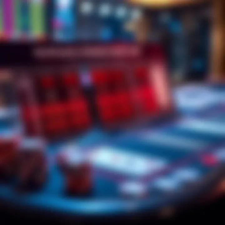 A detailed Blackjack strategy chart with color-coded sections and tips for different dealer rules and deck counts.