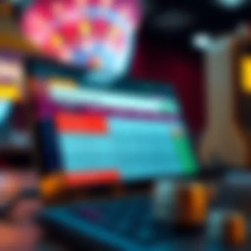 Bonus Calculator in Action A screenshot of an online bonus calculator with highlighted results showing potential bonuses and wagering requirements.