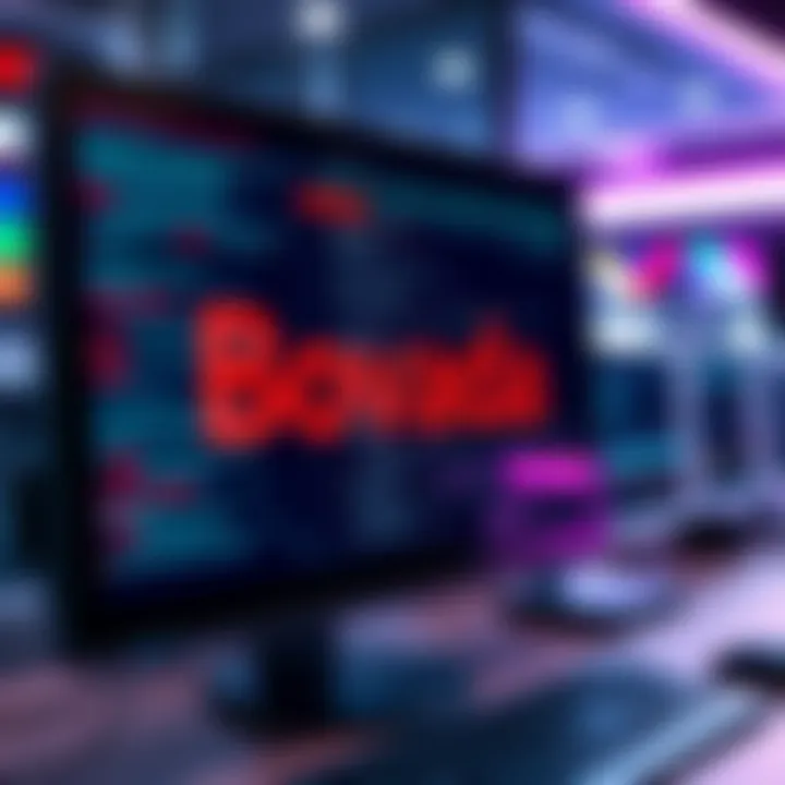 A computer screen displaying error messages and glitches related to Bovada's platform.