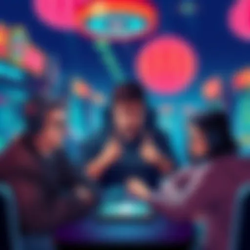 Illustration showing frustrated players trying to access the Bovada Numbers game on their devices