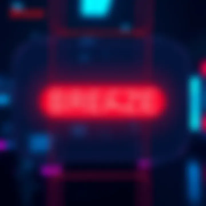 A digital representation of a loading screen indicating transactions stuck in processing, reflecting user frustration with delays.