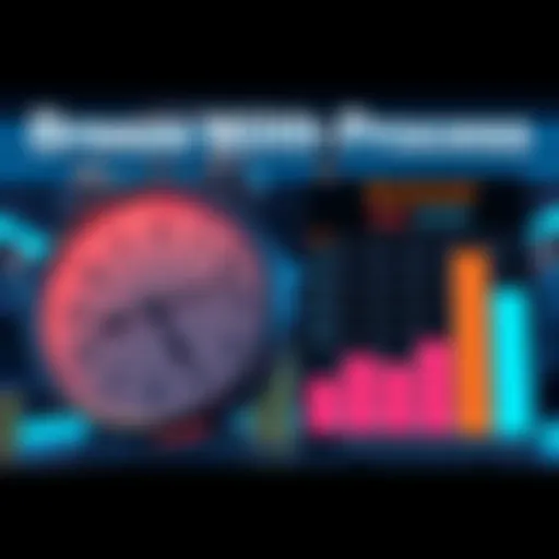 A clock showing 24 hours and a chart indicating business hours for withdrawal processing.