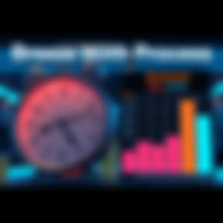 A clock showing 24 hours and a chart indicating business hours for withdrawal processing.