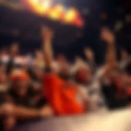 Excited Browns fans celebrating their team's $11K wager for Thursday Night Football, showing optimism and enthusiasm for the upcoming game.