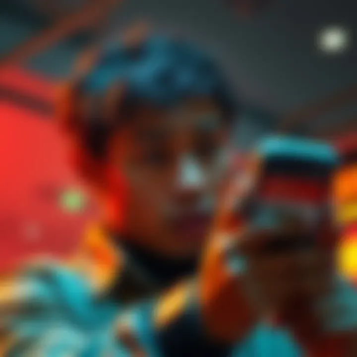 BSC Payment Error Person looking confused while checking transaction on a digital wallet for Binance Smart Chain