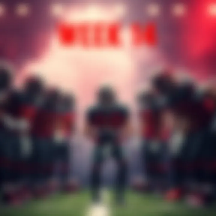 Tampa Bay Buccaneers players preparing for a game, highlighting their focus on the upcoming Survivor picks