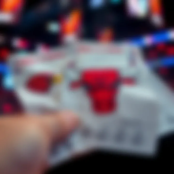 A graphic showing betting slips from the Bulls vs. Hawks game with highlights of trends and insights from recent wagers.