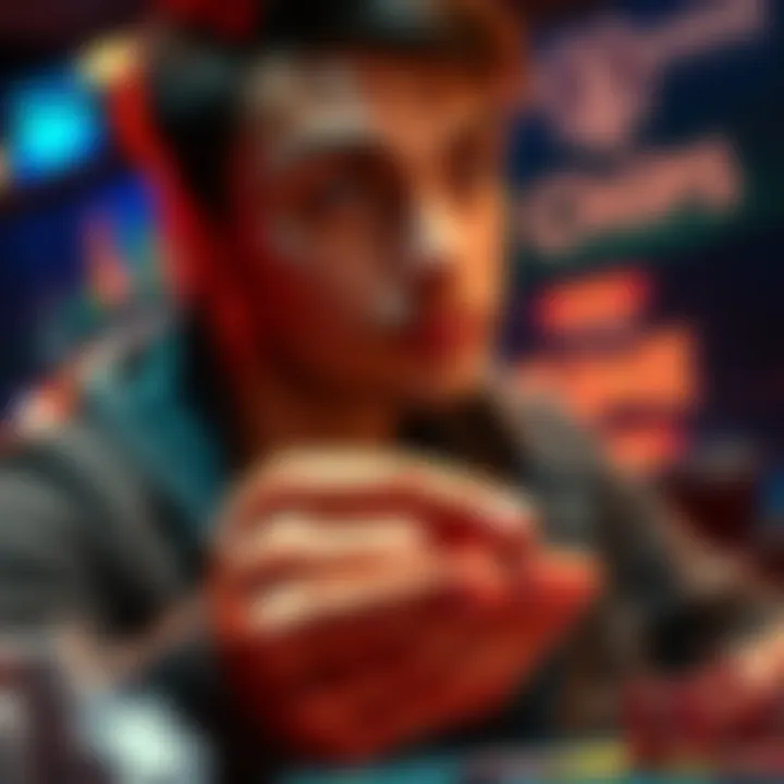 A player holding chips with a determined look, contemplating their next gaming move to level up from Tier 2 to Tier 4.