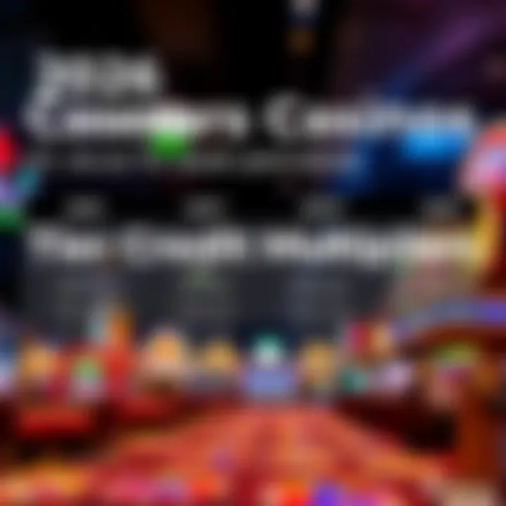 A graphic showing the Tier Credit Multipliers schedule for Caesars Casinos, featuring dates and casino logos