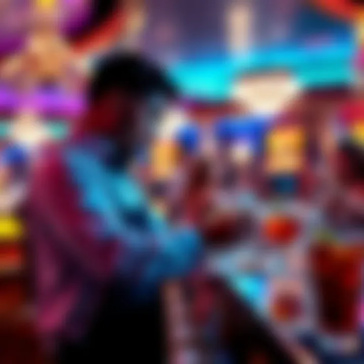 Change in Free Drink Policy for Caesars Diamond Members Bartender informing guest about new drink policy for Caesars Diamond members, highlighting limited free drinks for Diamond Plus members.