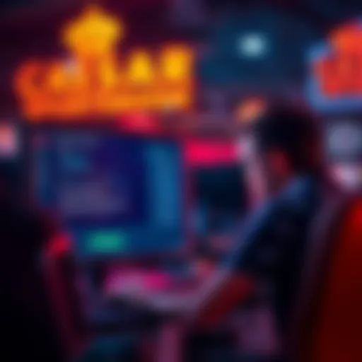 Person looking frustrated at a computer screen showing withdrawal problems with Caesars Sportsbook