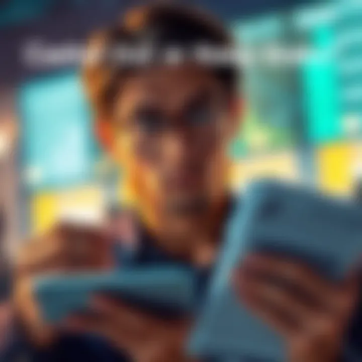 A person weighing options between cashing out or keeping their stake in investments, showing a thoughtful expression with a calculator and financial papers in hand.