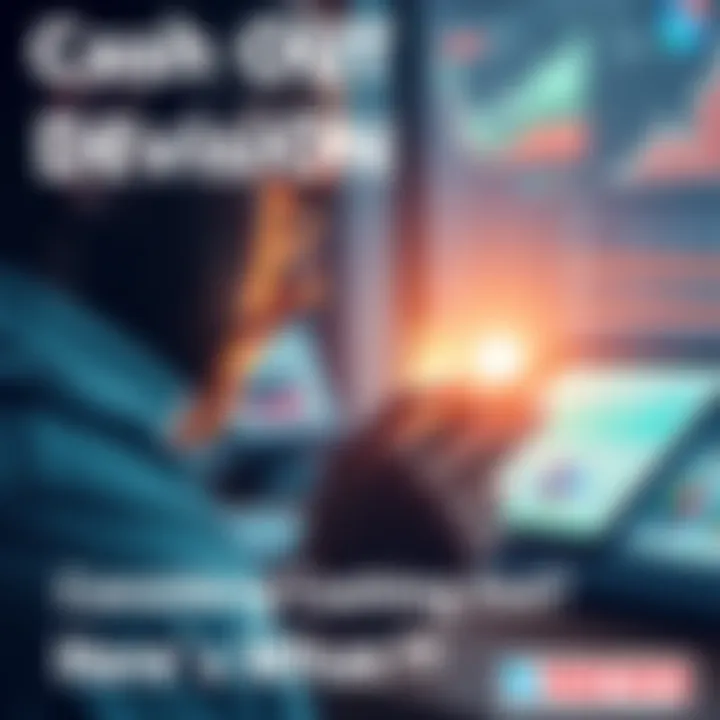 A person considering financial options while looking at graphs and charts on a tablet, symbolizing investment decisions.