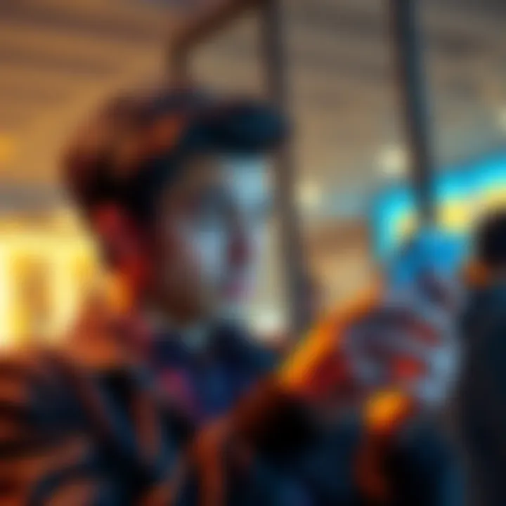 A person looking confused while checking their financial app, indicating issues with early cash out offers.